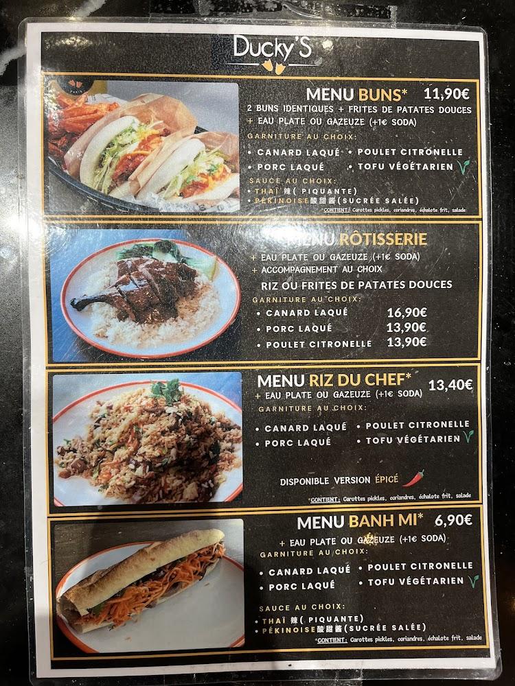 Ducky’s - Menu Image 1